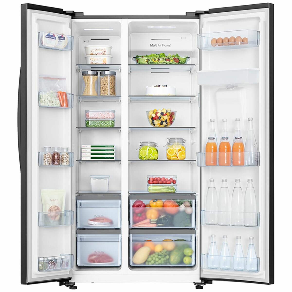 hisense 624l side by side fridge review