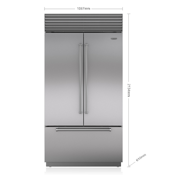 Fisher Paykel 476L Integrated French Door Fridge Freezer Panel Ready