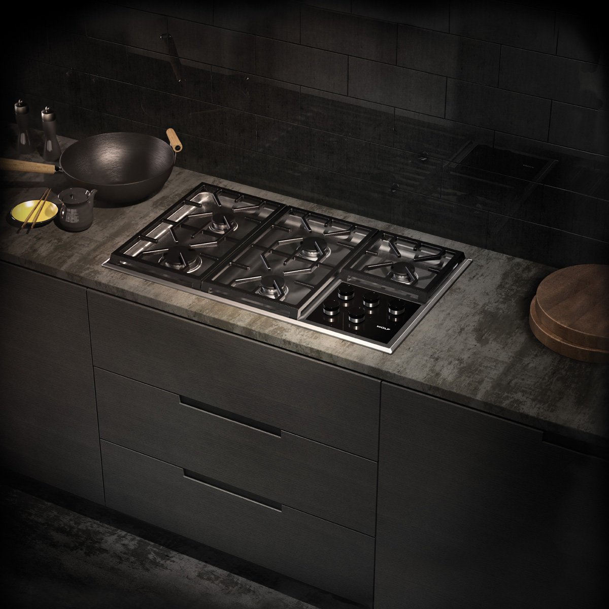 wolf stove top cost