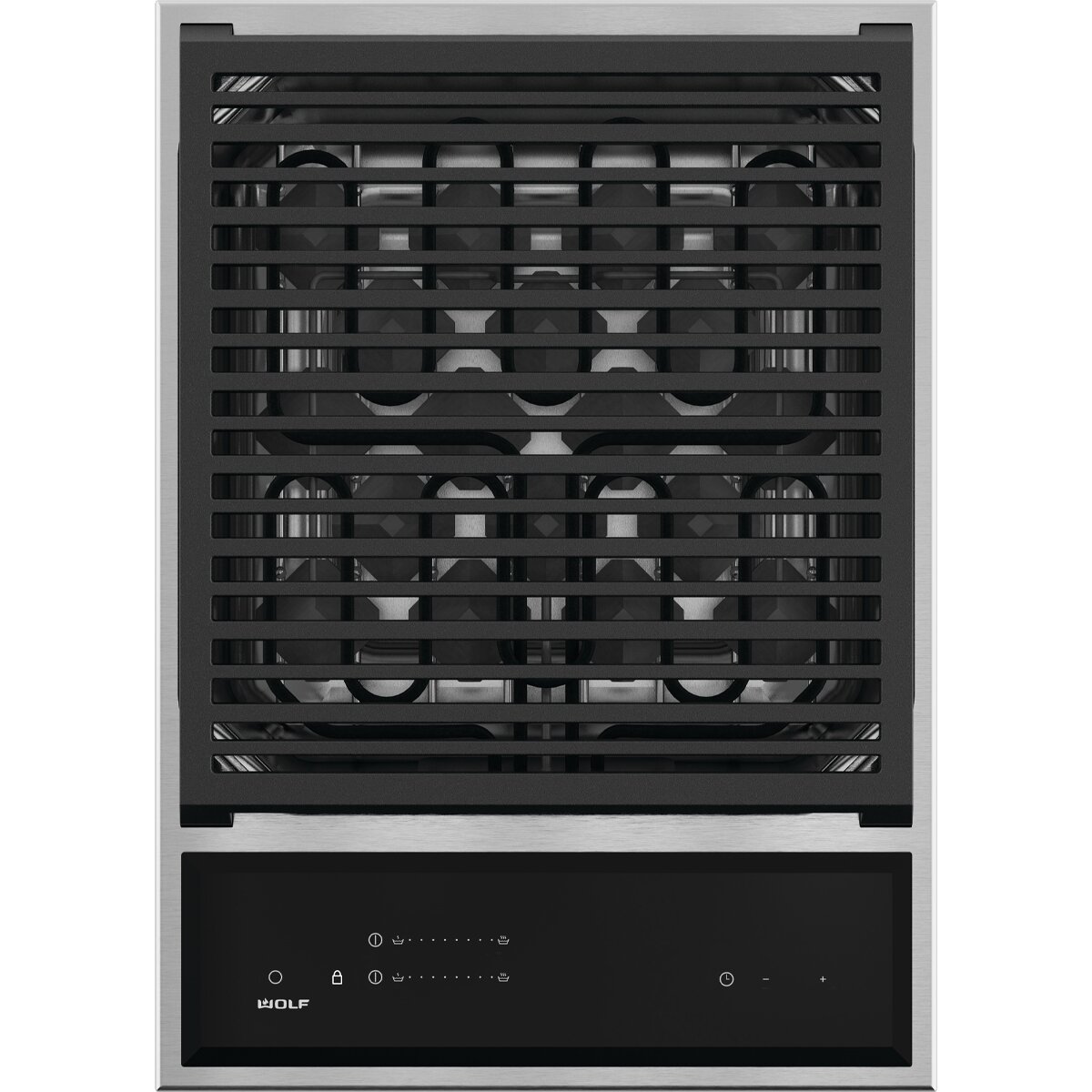 grill with cooktop