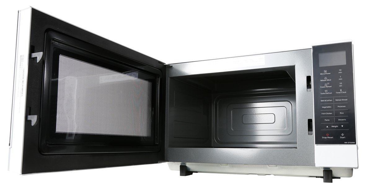 panasonic 27l flatbed inverter microwave review