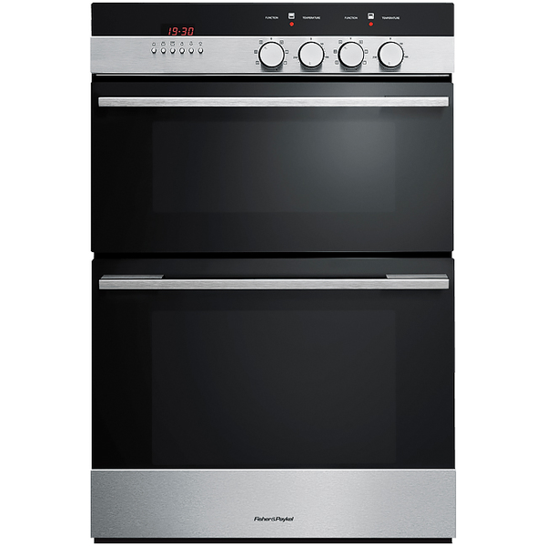 fisher & paykel double wall oven ob60b77dex3