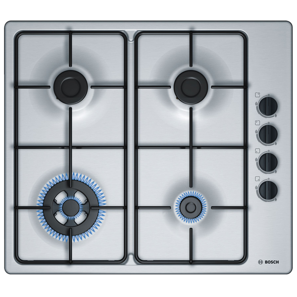 bosch tempered glass gas hob 60cm black