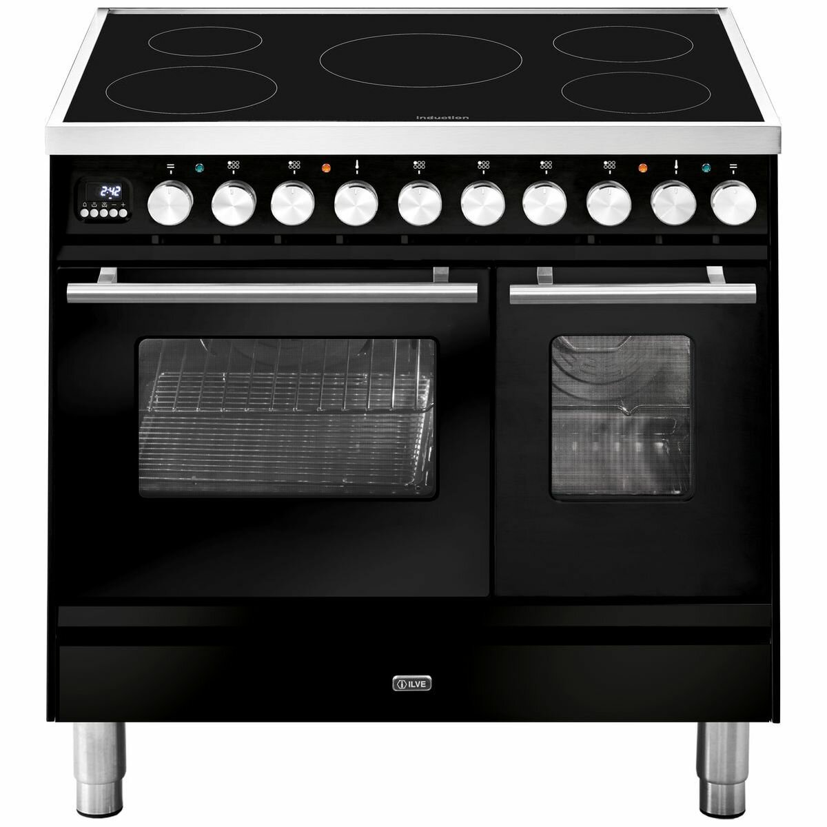 induction oven double