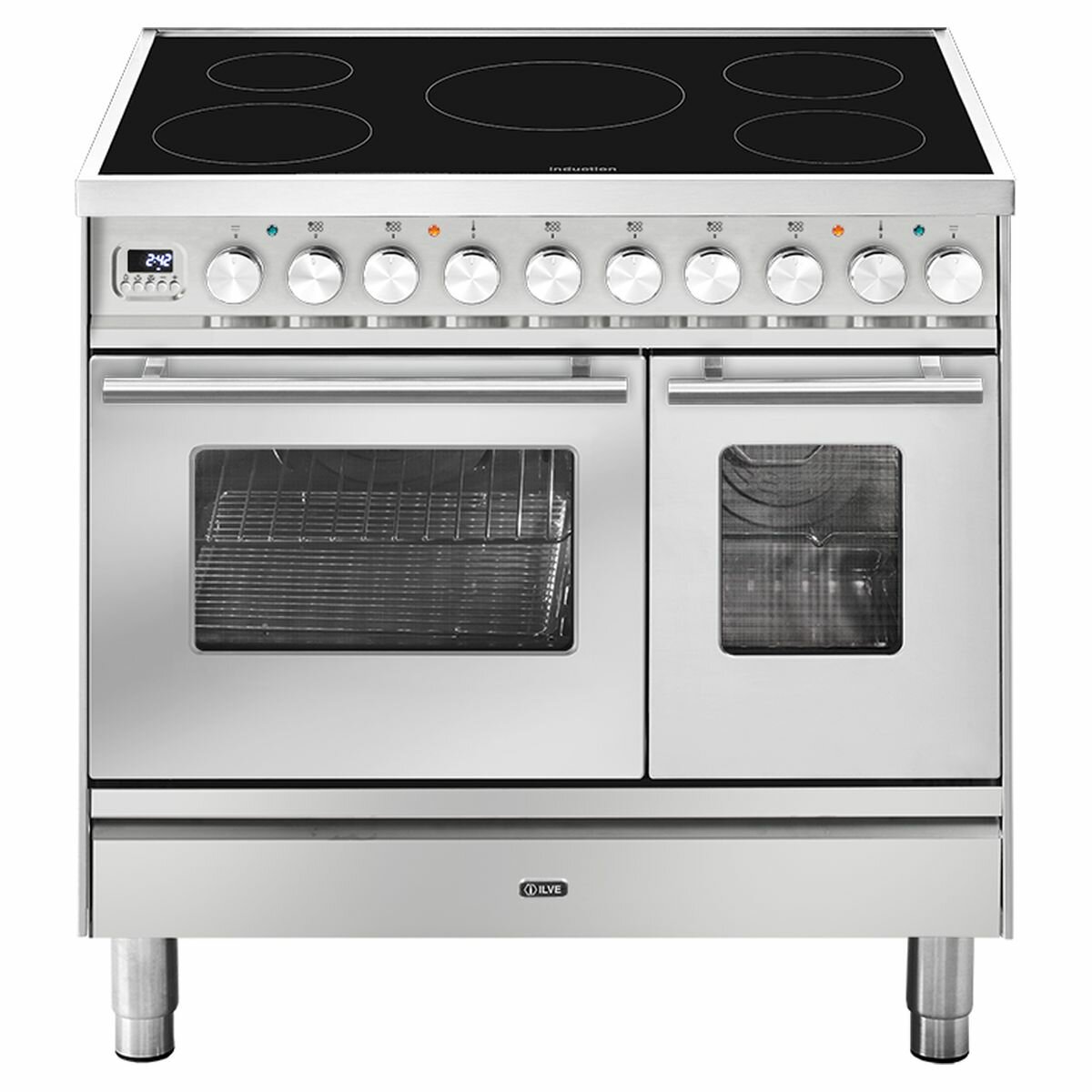double electric freestanding oven