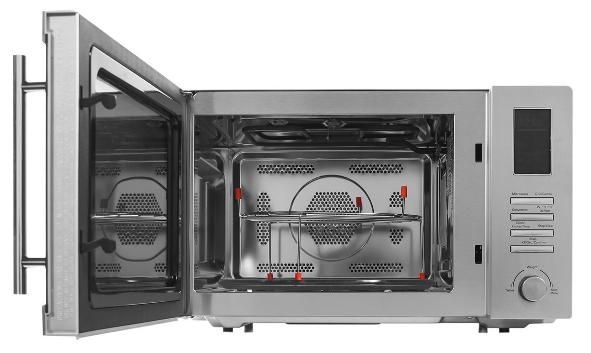 smeg sam34cxi inverter microwave with convection 1000w