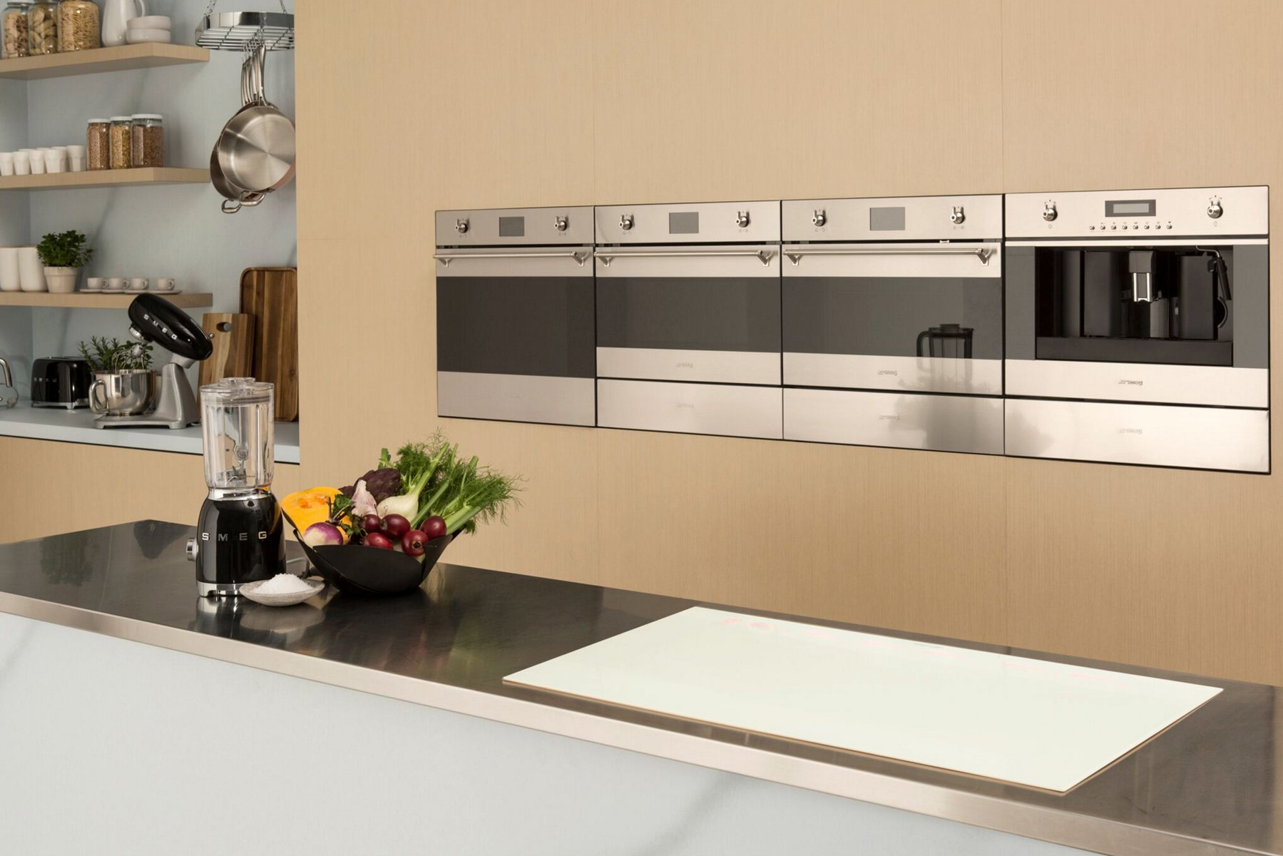 smeg combination microwave built in
