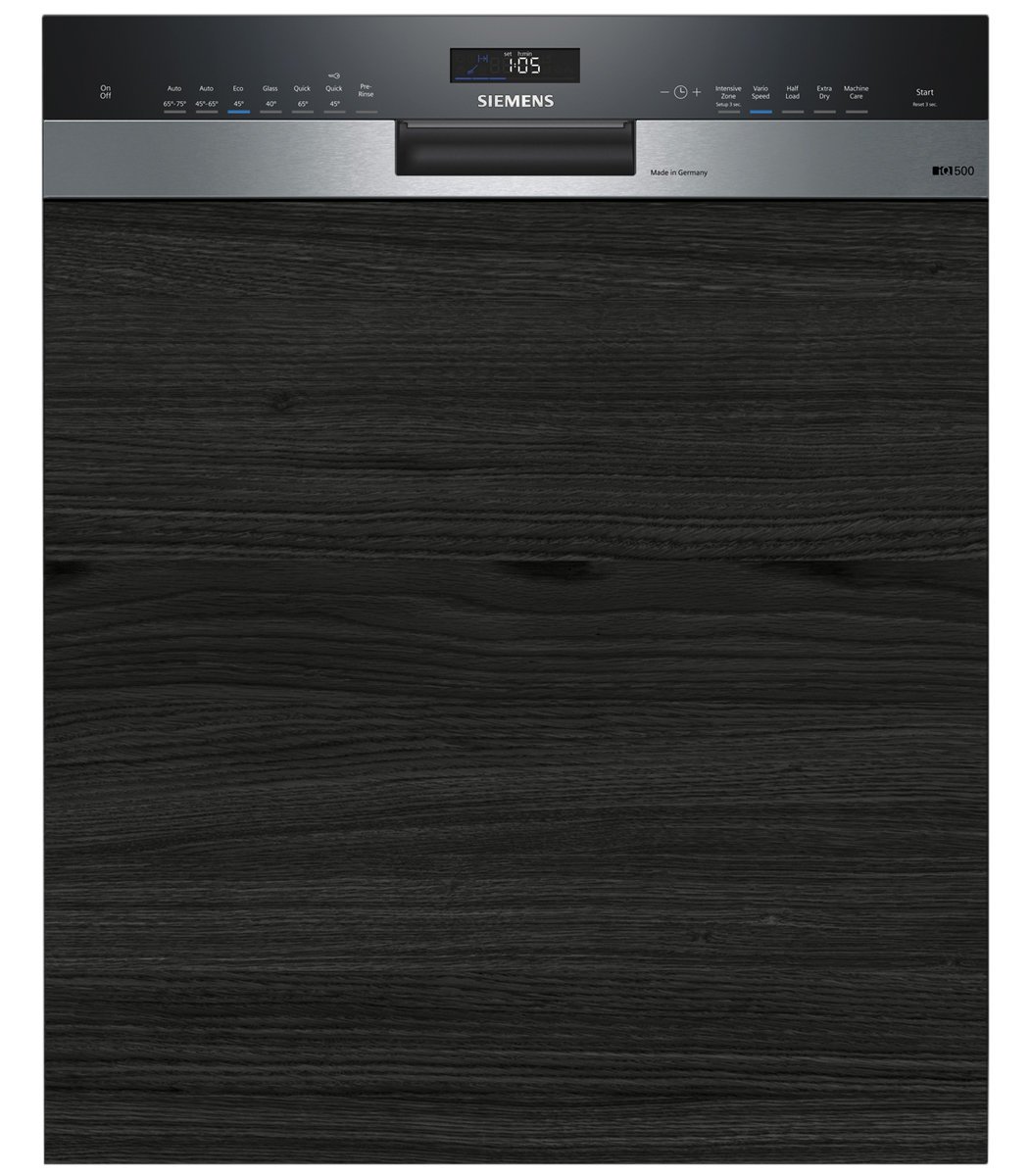 semi integrated siemens dishwasher