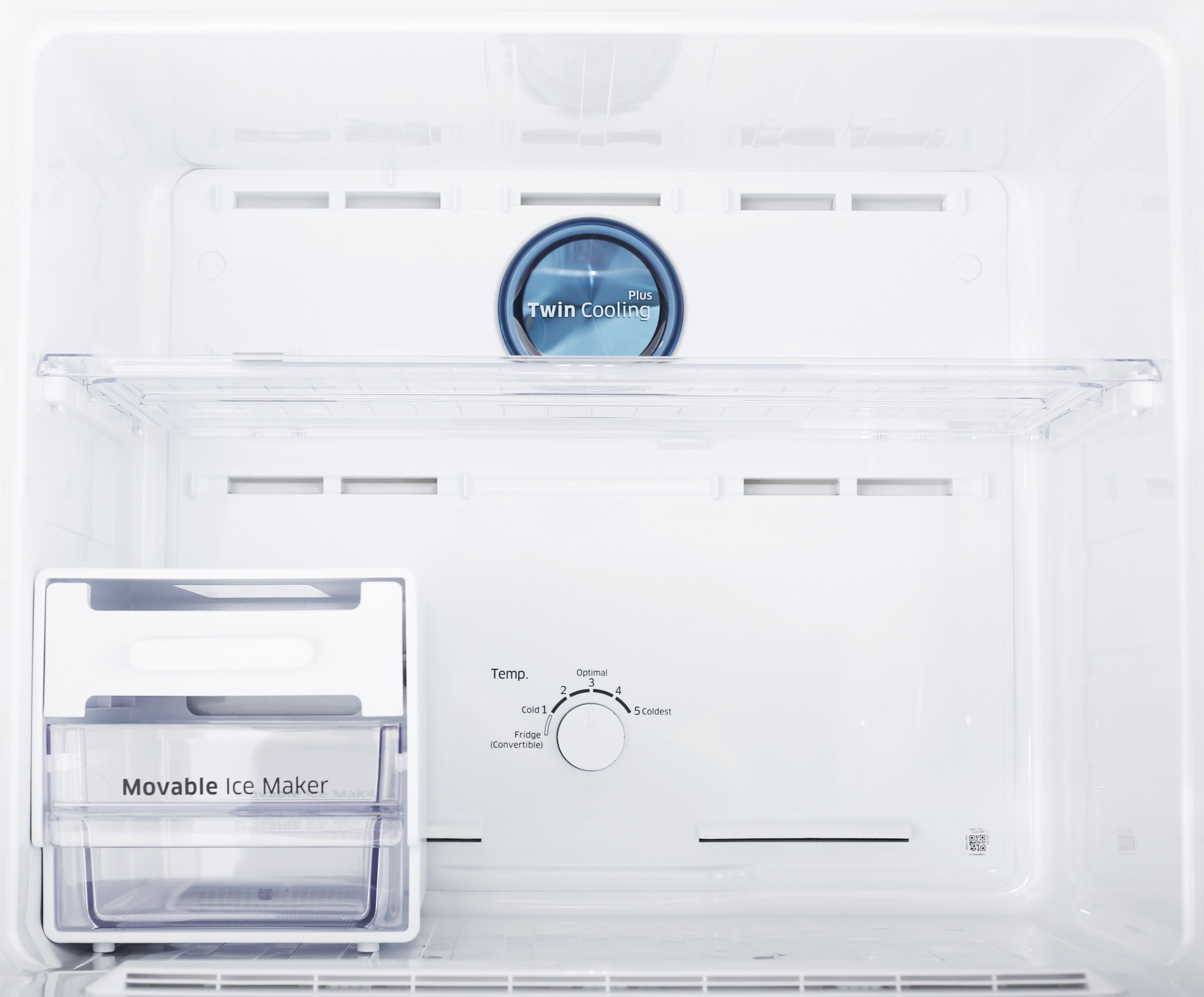 Samsung CTC Top Mount Freezer, Twist Ice Maker, Twin Cooling