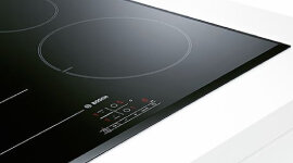 Bosch Serie 4 Ceramic Induction Hob 60 cm Black PUE611BB5E