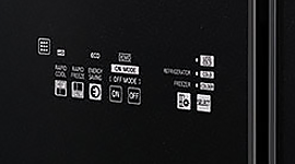 mitsubishi 650l l4 glass mini french door fridge